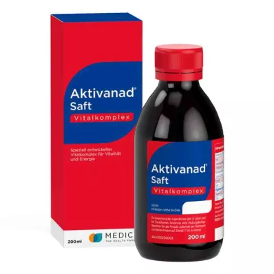 Aktivanad mahl B-vitamiini puudusest tingitud kurnatuse raviks (200 ml)