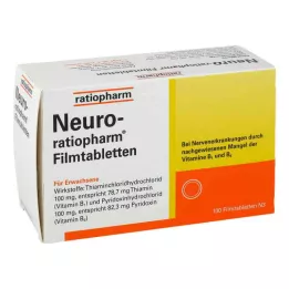 NEURO-RATIOPHARM Õhukese polümeerikattega tabletid, 100 tk