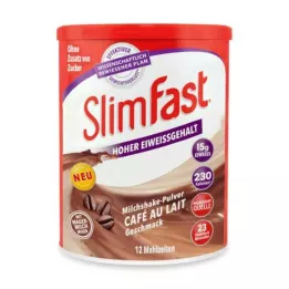 SLIM FAST Cafe au Lait pulber, 438 g