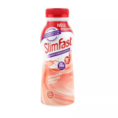 SLIM FAST Joogivalmis maasikas, 325 ml