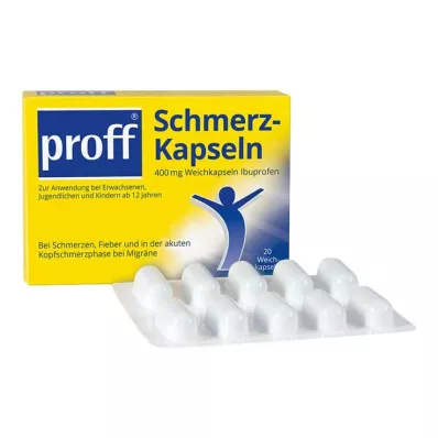 Proff valukapslid 400 mg, 20 tk Proff valukapslid 400 mg, 20 tk