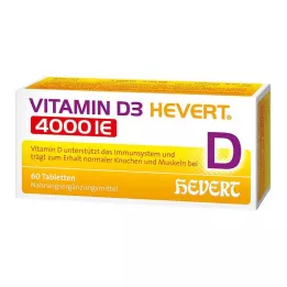 Vitamiin D3 Hevert 4000 IU tabletid, 60 tk