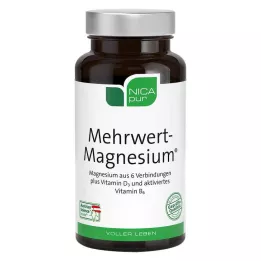 NICAPUR Lisandväärtusega magneesiumkapslid, 60 tk