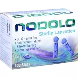 LANZETTEN NODOLO steriilne 30 G ultra peen, 100 tk