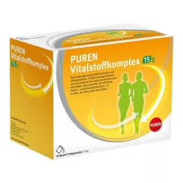 PUREN Elulise aine kompleksi kotike 15 g graanulit, 30 tk