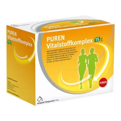 PUREN Elulise aine kompleksi kotike 15 g graanulit, 30 tk