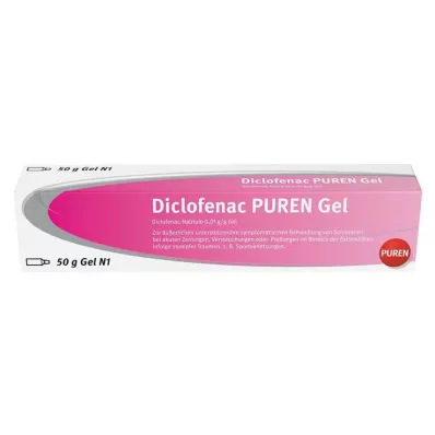 Diklofenak PUREN geel, 50 g