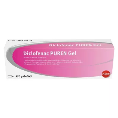 Diklofenak PUREN geel, 150 g