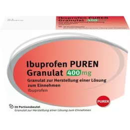 IBUPROFEN PUREN 400 mg graanulid manustamislahuse valmistamiseks, 20 tk