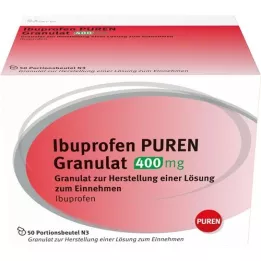 IBUPROFEN PUREN 400 mg graanulid manustamislahuse valmistamiseks, 50 tk