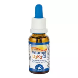 VITAMIN D3K2 õli Dr.Jacobi tilgad, 20 ml