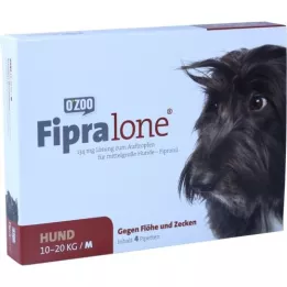 FIPRALONE 134 mg suukaudne lahus keskmise suurusega koertele, 4 tk