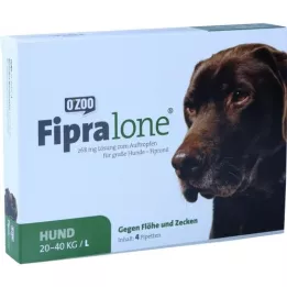 FIPRALONE 268 mg suukaudne lahus suurtele koertele, 4 tk