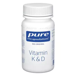 PURE ENCAPSULATIONS K-vitamiin &amp; D-kapslid, 60 tk