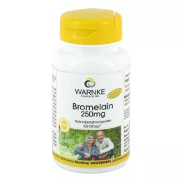 BROMELAIN 250 mg enteroidkattega kapslid, 100 tk