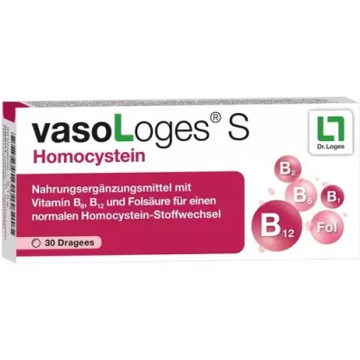 VASOLOGES S Homotsüsteiini kaetud tabletid, 30 tk