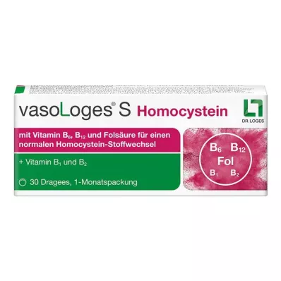 VASOLOGES S Homotsüsteiini kaetud tabletid, 30 tk