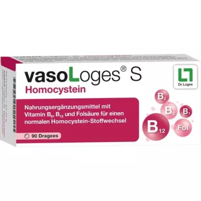 VASOLOGES S Homotsüsteiini kaetud tabletid, 90 tk
