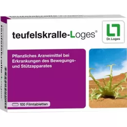 TEUFELSKRALLE-LOGES Õhukese polümeerikattega tabletid, 100 tk