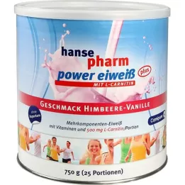 HANSEPHARM Power Protein plus Vaarika-Vanilli Plv., 750 g