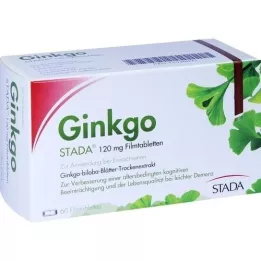 GINKGO STADA 120 mg õhukese polümeerikattega tabletid, 60 tk