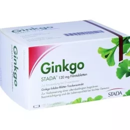 GINKGO STADA 120 mg õhukese polümeerikattega tabletid, 120 tk