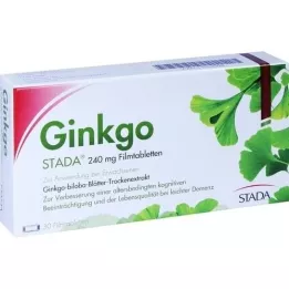 GINKGO STADA 240 mg õhukese polümeerikattega tabletid, 30 tk