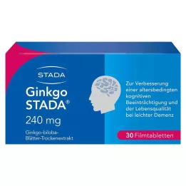 GINKGO STADA 240 mg õhukese polümeerikattega tabletid, 30 tk