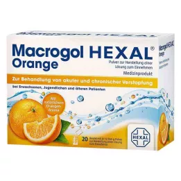 MACROGOL HEXAL Orange Plv.z.Her.e.Ls.z.Einn.Btl., 20 tk