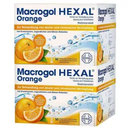 MACROGOL HEXAL oranž Plv.z.Her.e.Ls.z.Einn.Btl., 100 tk