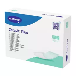 ZETUVIT Plus ekstra tugev imav kompress, steriilne 15x20 cm, 10 tk