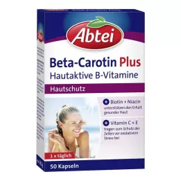 ABTEI Beta-Carotene Plus Skin Active B Vitamins Kps, 50 tk