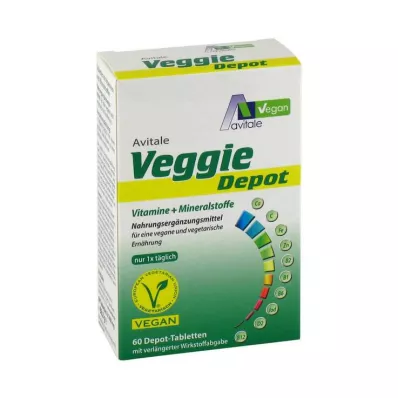 VEGGIE Depot Vitamins+Minerals tabletid, 60 kapslit