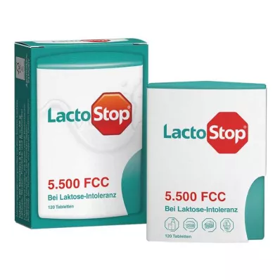 Lactostop 5500 FCC tablettide klikijaotur, 120 tk Lactostop 5500 FCC tablettide klikijaotur, 120 tk