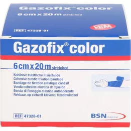GAZOFIX värvi fikseerimisside sidus 6 cmx20 m sinine, 1 tk