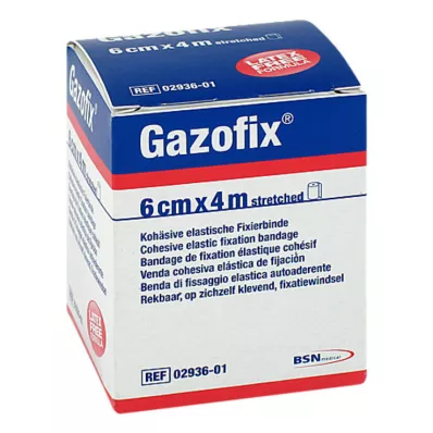 Gazofix kinnitusside kohesiiv 6 cmx4 m, 1 tk