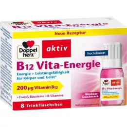 DOPPELHERZ B12 Vita-Energie joogiampullid, 8 tk