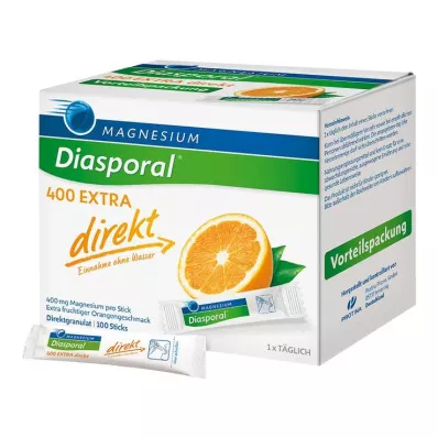 Magnesium Diasporal 400 Extra Direct graanulid, 100 tk