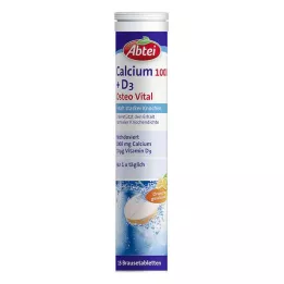 ABTEI Kaltsium 1000+D3 Osteo Vital piserdavad tabletid, 15 tk