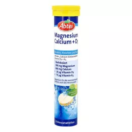 ABTEI Magneesium kaltsium+D3 paisutustabletid, 15 tk