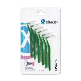 MIRADENT Interdentaalhari I-Prox L 0,7 mm roheline, 6 tk