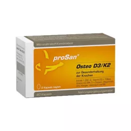 PROSAN Osteo D3/K2 pehmed kapslid, 60 tk