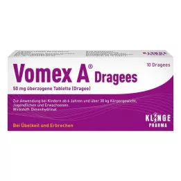 VOMEX A kaetud tabletid 50 mg, 10 tk
