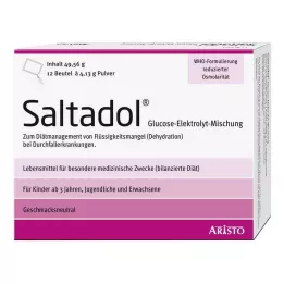 SALTADOL Elektrolüütide suukaudne lahus, 12 tk