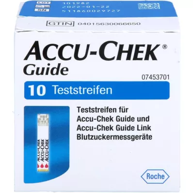 ACCU-CHEK Juhised testribad, 1X10 tk