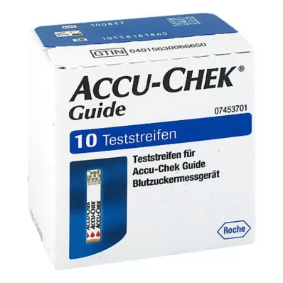 ACCU-CHEK® Juhtribad, 1X10 tk