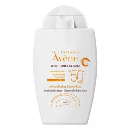 AVENE Mineraalne päikesevesi SPF 50+ toonimata, 40 ml