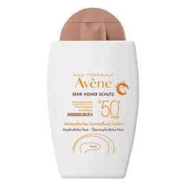 AVENE Mineraalne päikesevesi SPF 50+ toonitud, 40 ml