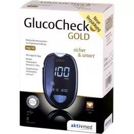 GLUCOCHECK GOLD Veresuhkru mõõtmise komplekt mg/dl, 1 tk