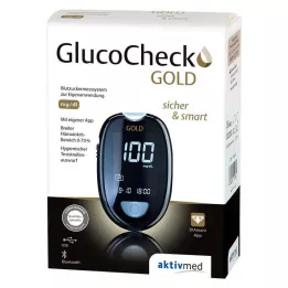 GLUCOCHECK GOLD Veresuhkru mõõtmise komplekt mg/dl, 1 tk
